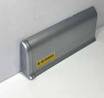 Плинтус Ideal Comfort 55mm Серебро 081 фото 3 | FLOORDEALER